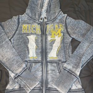 Michigan Hoodie Zip up